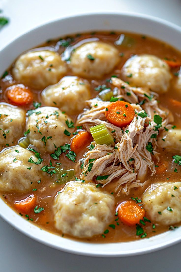 Chicken Stew and steamed Dumpling