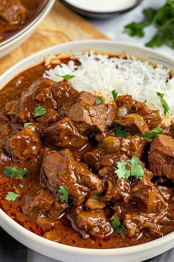 Lamb Curry & Basmati Rice